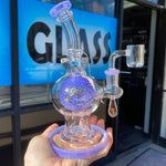 Gili Glass Rig with Colored Ball Perk