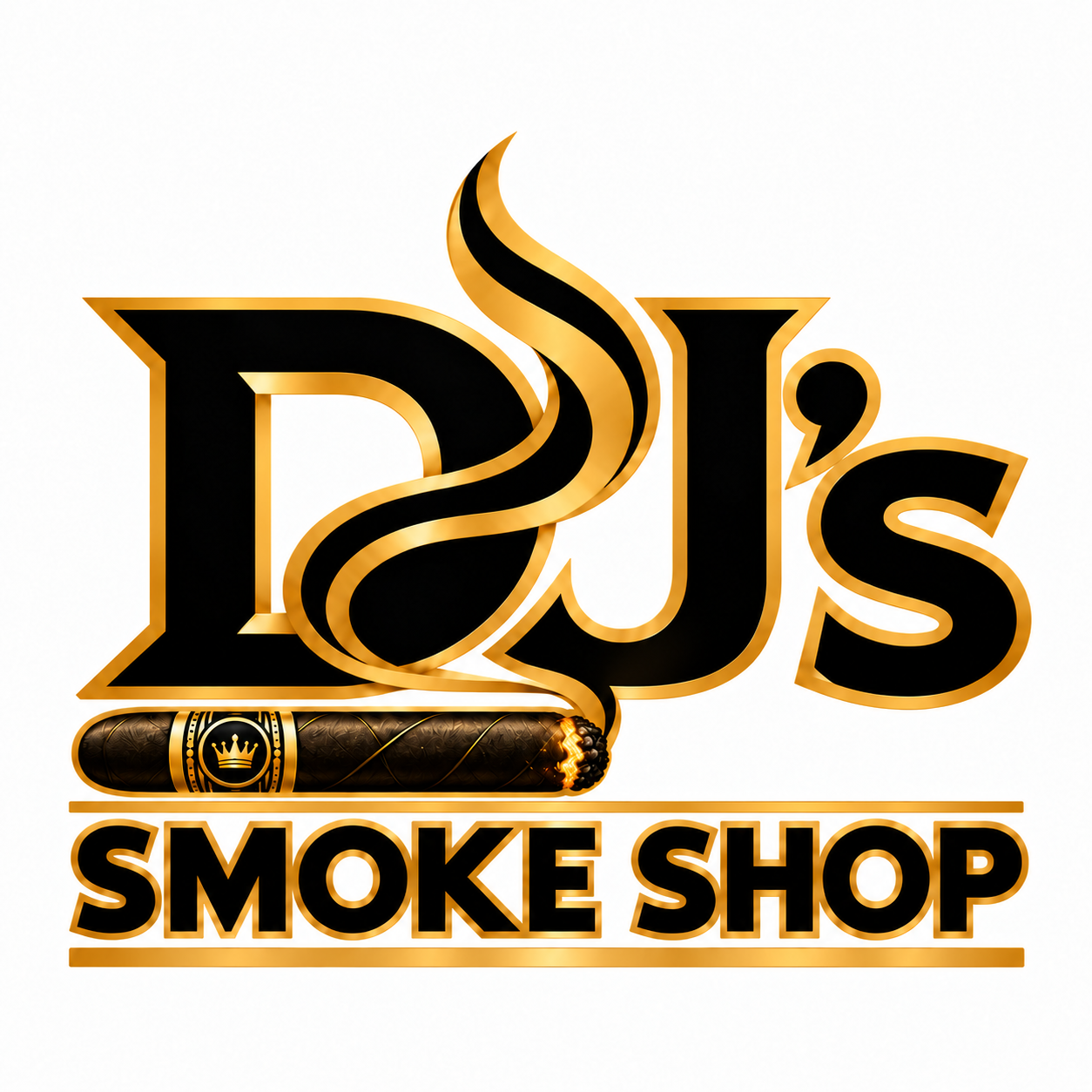 DJ's Smoke Shop logo